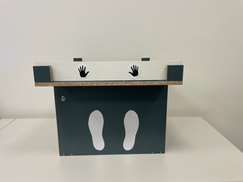 Sportkompas - digitized physical test: Reaching While Seated